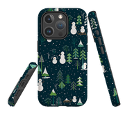 iPhone MagSafe Tough Case -  Snowman Playground By Jenny Zemanek