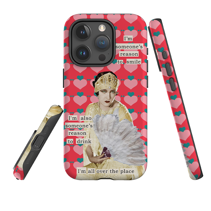 iPhone Tough Case - Someones Reason To Smile By Clare Jordan