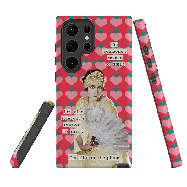Samsung Tough Case - Someones reason to smile By Clare Jordan