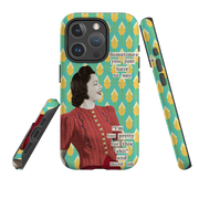 iPhone MagSafe Tough Case - Sometimes You Just have To Say By Clare Jordan
