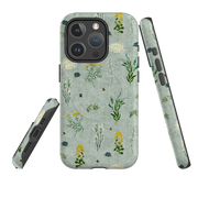 iPhone MagSafe Tough Case - Song Bird Florals and Bees By Katherine Quinn