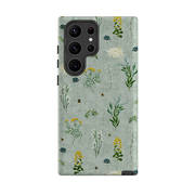 Samsung Tough  Case - Song Bird Florals and Bees By Katherine Quinn