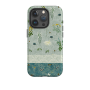 iPhone Tough Case - Song Bird Florals and Bees 2 By Katherine Quinn