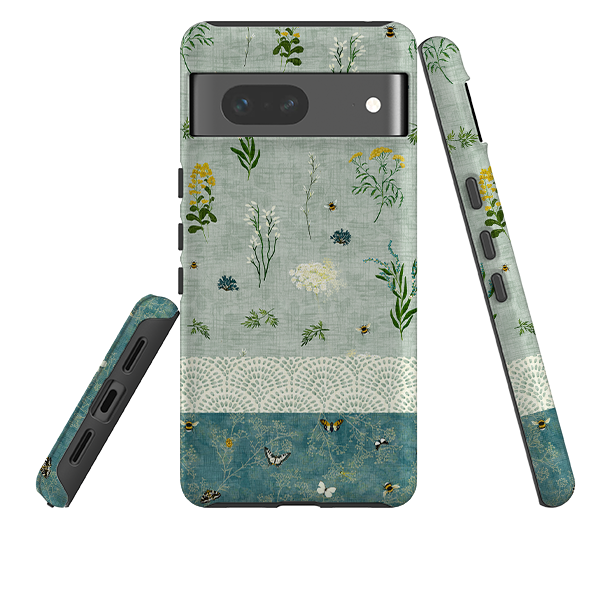 Google Tough Case - Song Bird Florals and Bees 2 By Katherine Quinn
