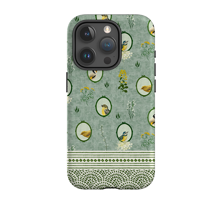 iPhone Tough Case - Song Bird Frames 2 By Katherine Quinn