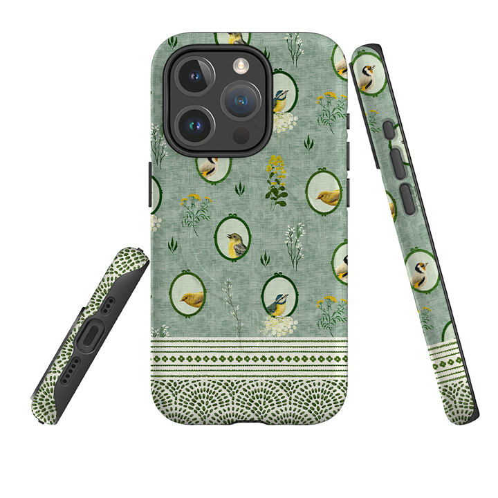 iPhone MagSafe Tough Case - Song Bird Frames 2 By Katherine Quinn