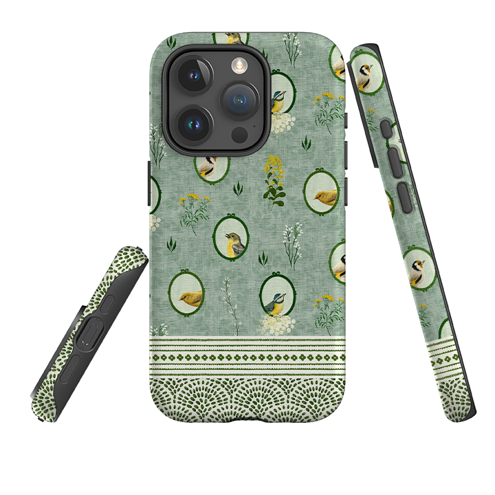 iPhone Tough Case - Song Bird Frames 2 By Katherine Quinn