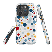 iPhone MagSafe Tough Case - Space Polka Dots