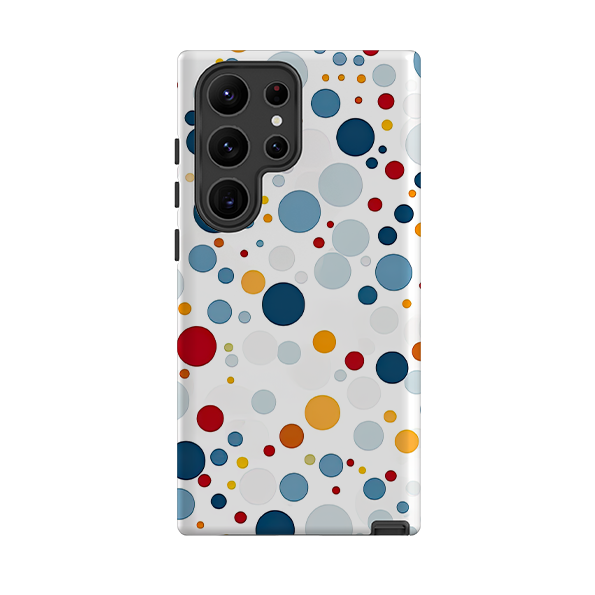 Samsung Tough Case - Space Polka Dots