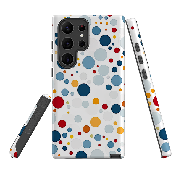 Samsung Tough Case - Space Polka Dots