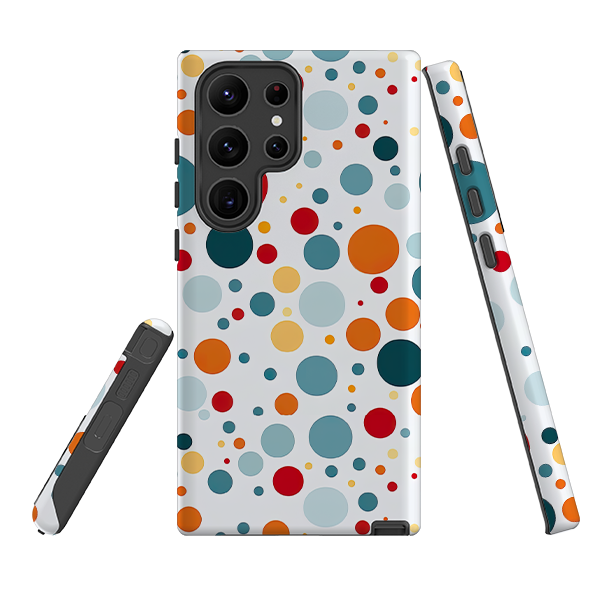 Samsung Tough Case - Space Polka Dots II