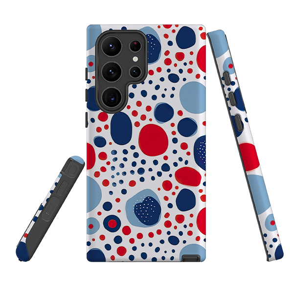 Samsung Tough Case - Space Polka Dots III