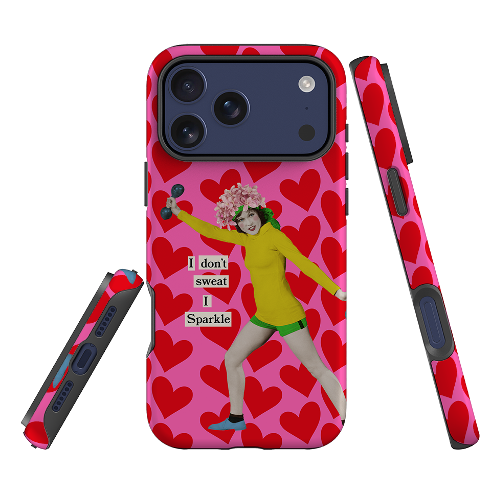 iPhone Tough Case - Sparkle By Clare Jordan
