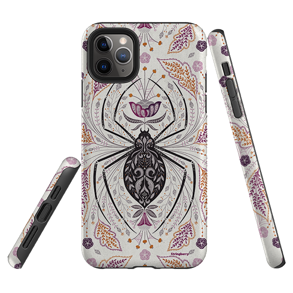 iPhone Tough Case - Spider By Jenny Zemanek