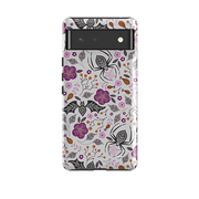 Google Tough Case -  SpiderBat Pattern Grey By Jenny Zemanek