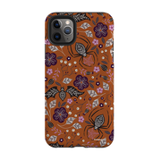 iPhone Tough Case - SpiderBat Orange By Jenny Zemanek