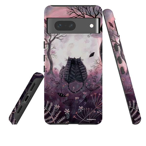 Google Tough Case -  Spooky Cats By Mary Stubberfield