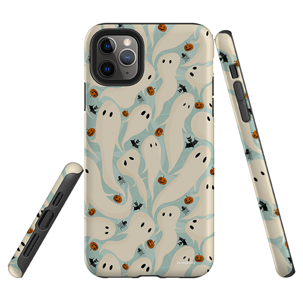 iPhone Tough Case - Spooky Pattern By Maja Lindberg