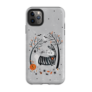 iPhone Tough Case - Spooky Rabbit By Ali Brookes