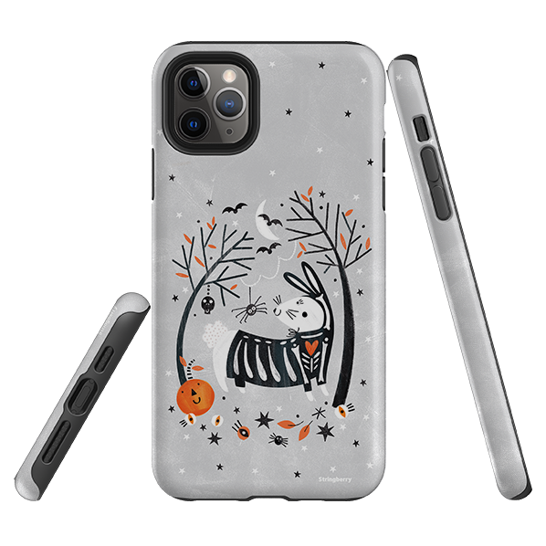 iPhone Tough Case - Spooky Rabbit By Ali Brookes