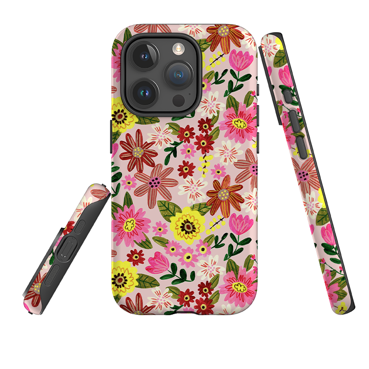 iPhone Tough Case - Spring Floral I By Caroline Bonne Muller