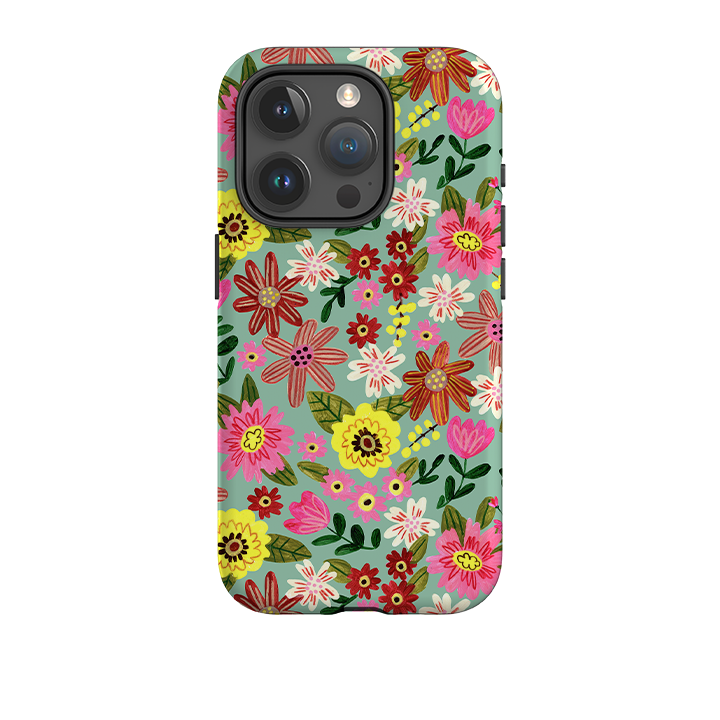 iPhone Tough Case - Spring Floral II By Caroline Bonne Muller