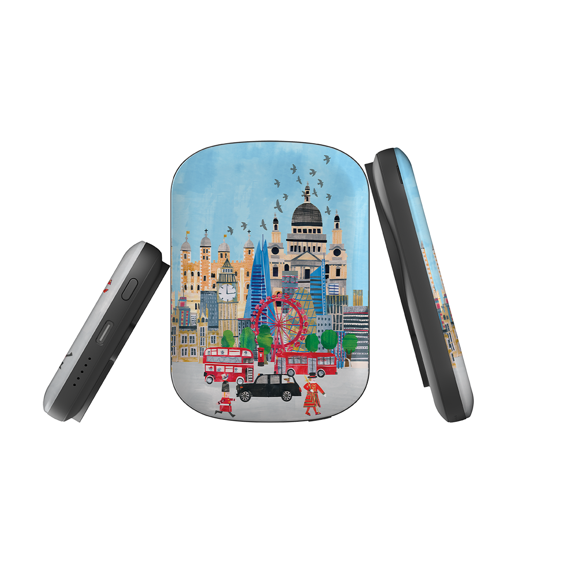 MagSafe Power Bank - Spring In London By Tracey English