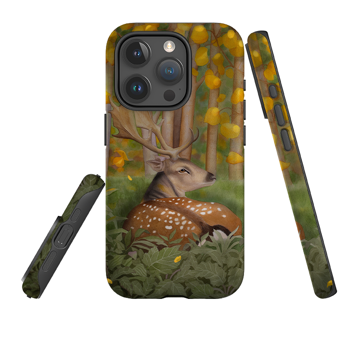 iPhone Tough Case - Stag By Bex Parkin