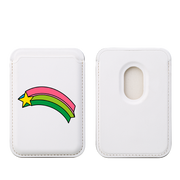Star MagSafe Wallet- White