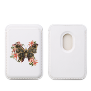 Street Monarch MagSafe Wallet- White