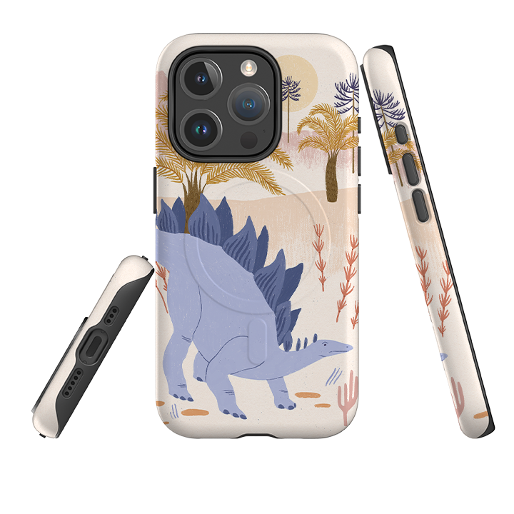iPhone MagSafe Tough Case - Stegosaurus By Meghann Rader