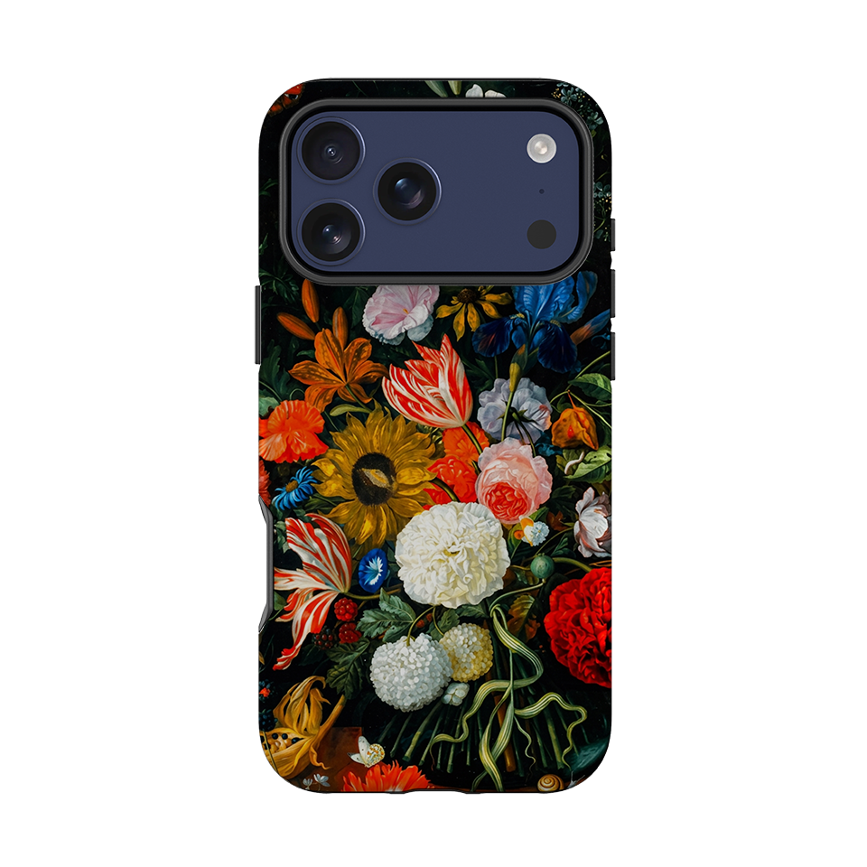 iPhone Tough Case - Still Life Tulip & Sunflower