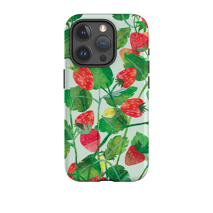 iPhone Case - Strawberries By Tracey English