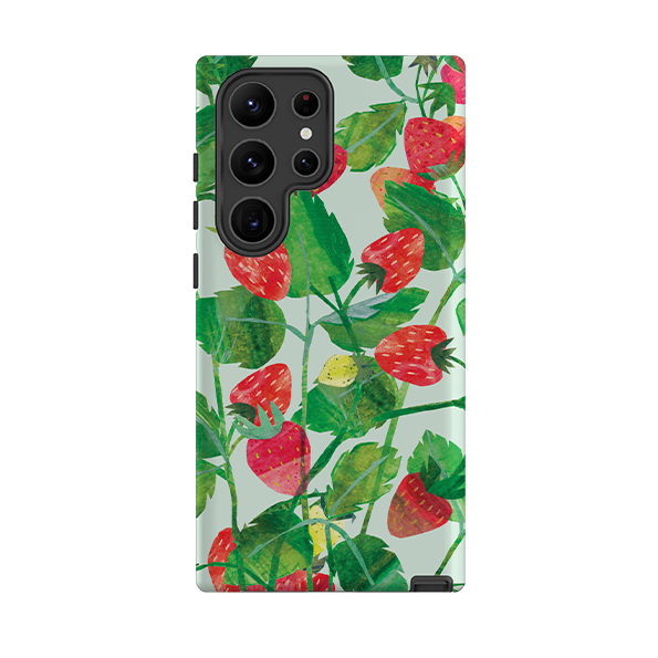 Samsung Tough  Case - Strawberries By Tracey English