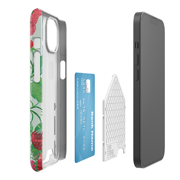 Strawberries Case and Card Case By Tracey English