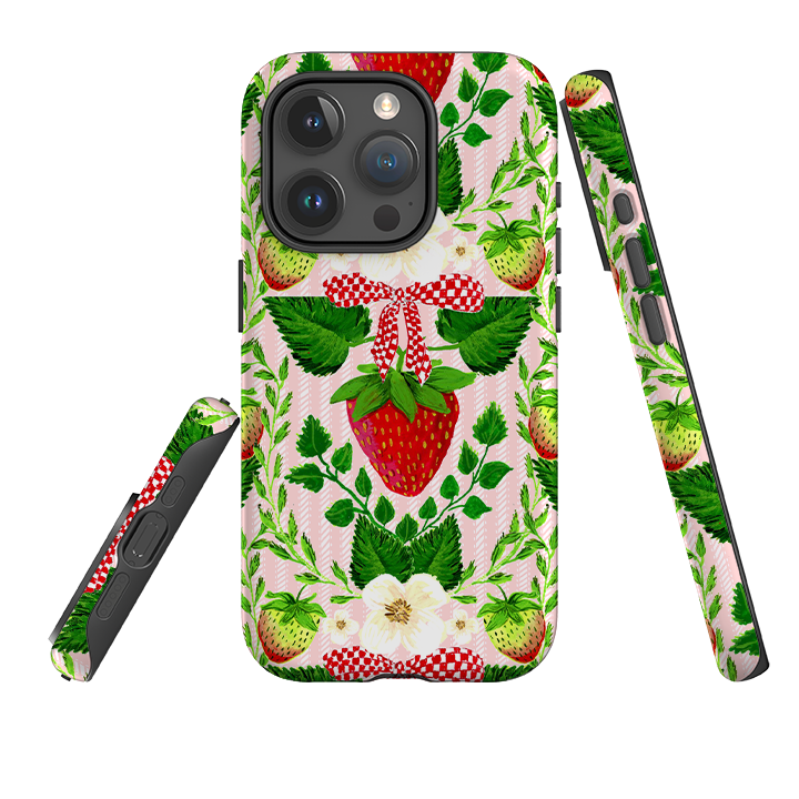 iPhone Case - Strawberries I By Abby Jacobs