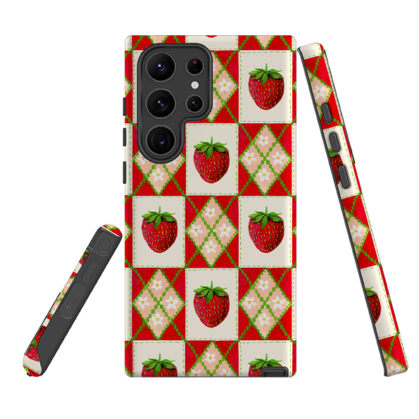 Samsung Tough Case - Strawberries II By Abby Jacobs