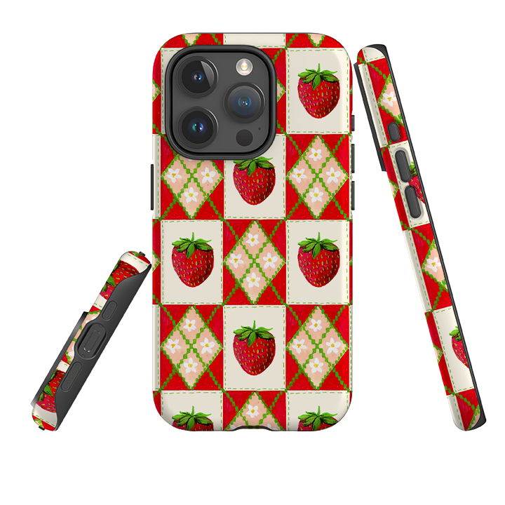 iPhone Case - Strawberries II By Abby Jacobs