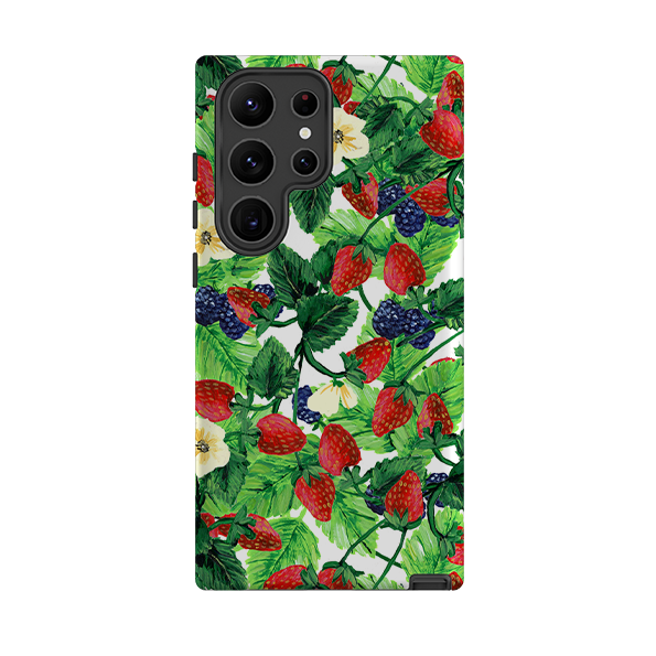 Samsung Tough Case - Strawberries III By Abby Jacobs