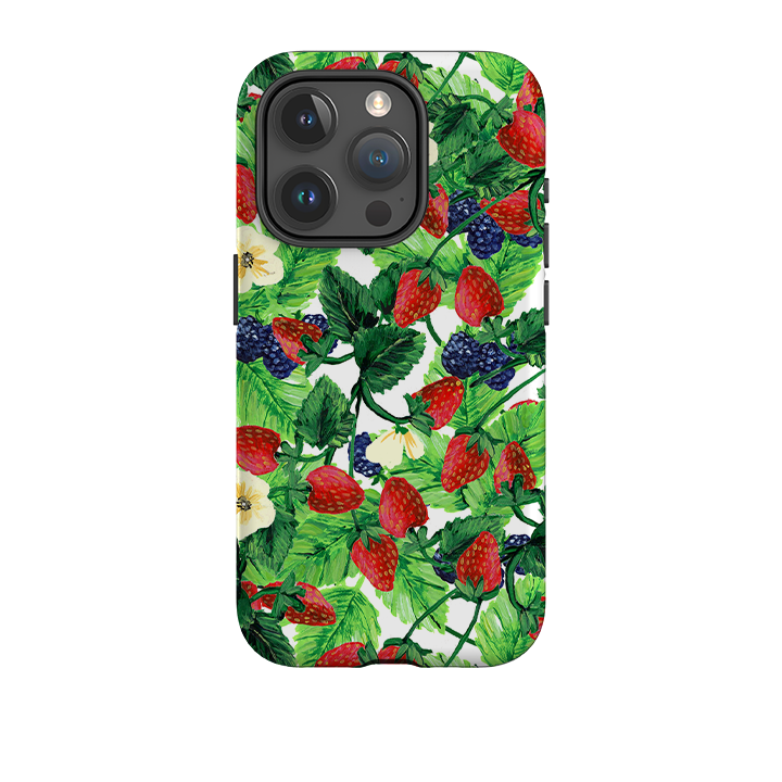 iPhone Case - Strawberries III By Abby Jacobs