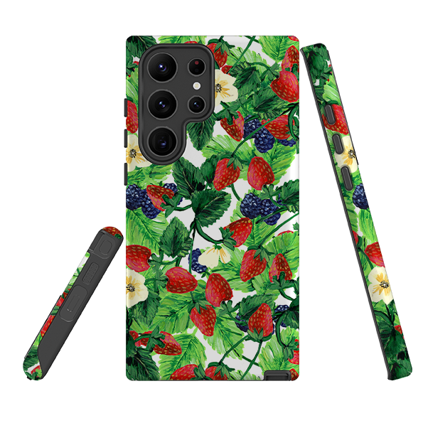 Samsung Tough Case - Strawberries III By Abby Jacobs