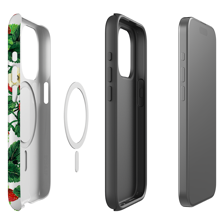 iPhone MagSafe Tough Case - Strawberries III By Abby Jacobs