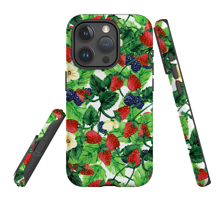 iPhone Case - Strawberries III By Abby Jacobs