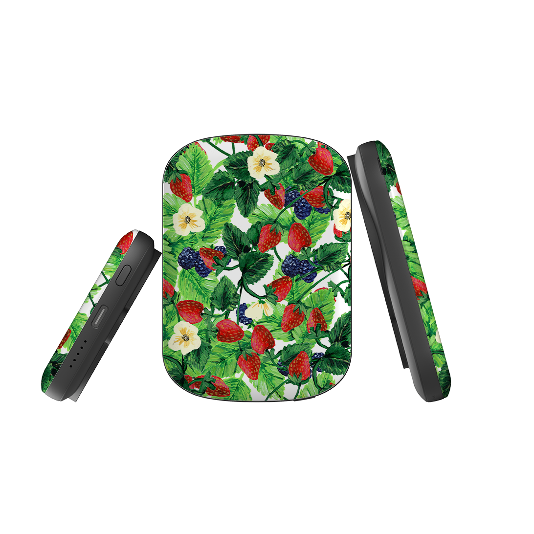 MagSafe Power Bank - Strawberries III By Abby Jacobs