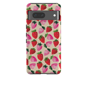 Google Tough Case - Strawberry Scatter Cream By Emma Frances Grant