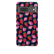 Google Tough Case - Strawberry Scatter Navy By Emma Frances Grant