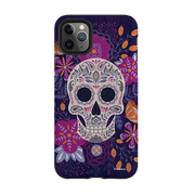 iPhone Tough Case - Sugar Skull By Jenny Zemanek