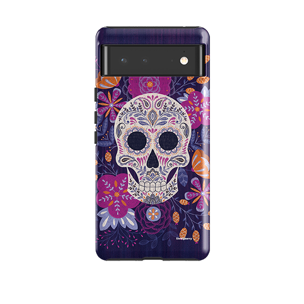 Google Tough Case -  Sugar Skull By Jenny Zemanek