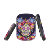 MagSafe Power Bank - Sugar Skull Blue By Ali Brookes