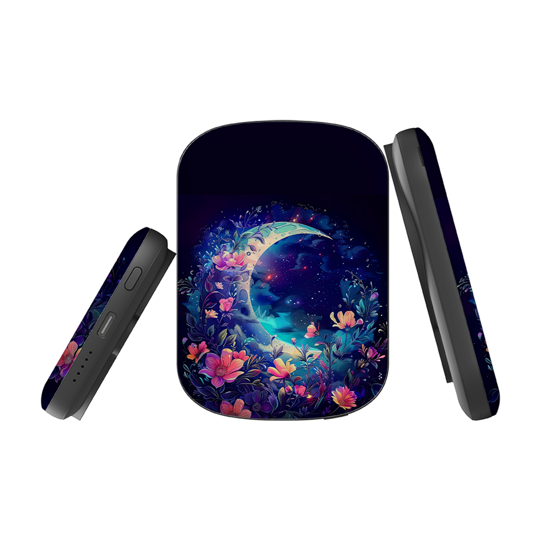 MagSafe Power Bank - Summer Moon Floral I